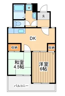 ノアハヤシ2【3階】の間取り