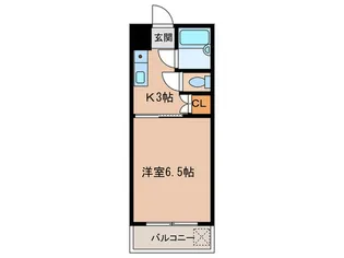 サンヨウマンション【2階】の間取り
