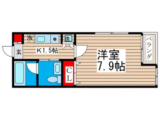 ヴィラフローレンス【1階】の間取り