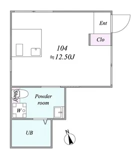 trias574【1階】の間取り