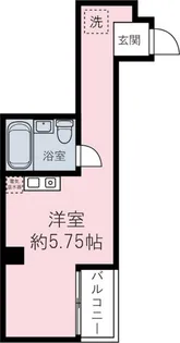 ライベストコート常盤台【2階】の間取り