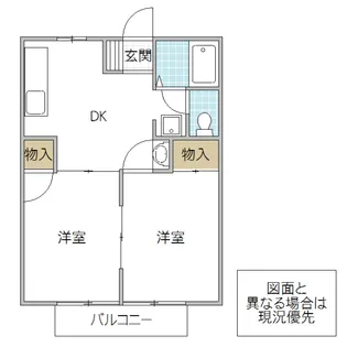 DR壱番館【1階】の間取り