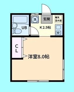 ルナハイツ【1階】の間取り