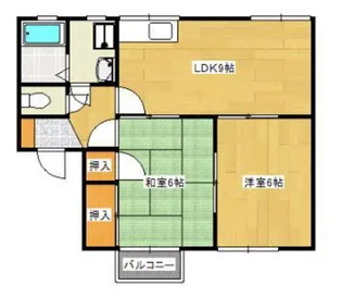 グリーンハイム【1階】の間取り