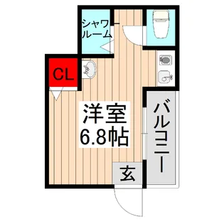 コーポサンユー【1階】の間取り