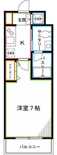 ドゥーエ阿佐ヶ谷【3階】の間取り