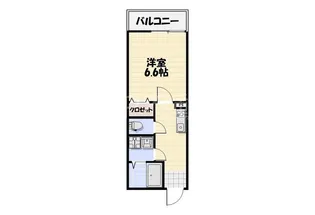 Lyk貝塚【2階】の間取り