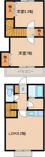 リヴィエール【1階】の間取り