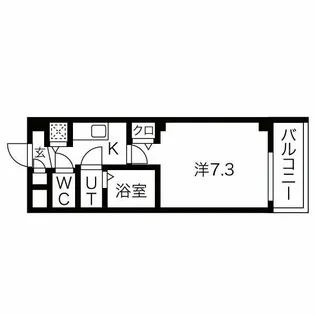 マ・メゾン矢田【1階】の間取り