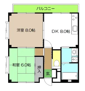 アーバニティYT【3階】の間取り