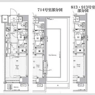 ザ・プレミアムキューブG潮見【9階】の間取り