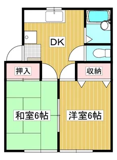 sitia成田【1階】の間取り