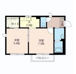 ベラ・カーサ【2階】の間取り