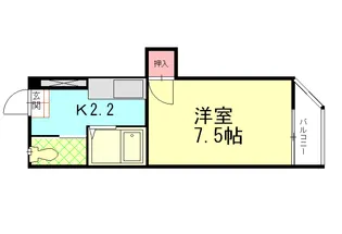 リバーサイドヒルズ【3階】の間取り