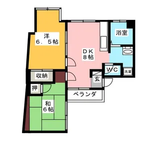 松久コーポ【3階】の間取り