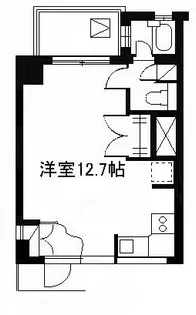 ガレリアM【4階】の間取り