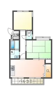 池田マンション【3階】の間取り