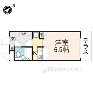 みつがらす【1階】の間取り
