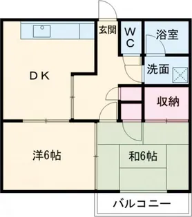 篠原マンション【3階】の間取り