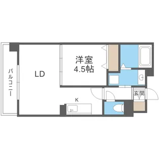 JP noie 円山表参道【13階】の間取り