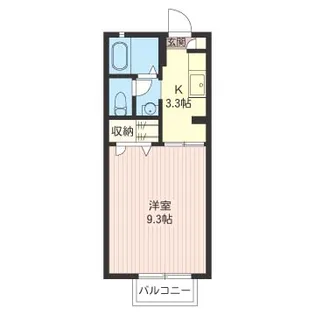 シャルム・コート高橋B【2階】の間取り