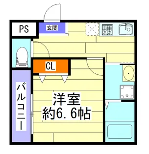 フジパレス吹田内本町【1階】の間取り
