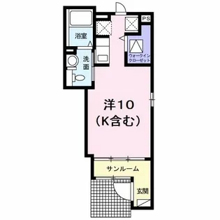 カーサ グロリアII【1階】の間取り