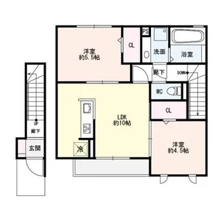 Sumika【2階】の間取り