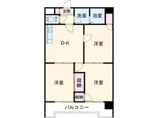 プレヴュー吾妻【2階】の間取り