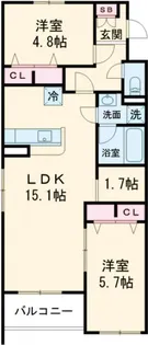 二番館【2階】の間取り