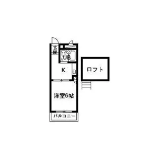 ドルフィン上並榎5【2階】の間取り