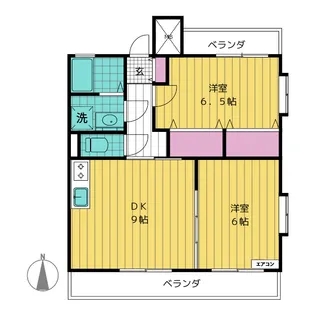 ルミネ高松【3階】の間取り