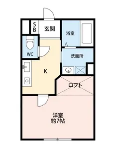 エスペリオ千葉中央【2階】の間取り