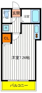 東京都国立市西1【アパート】の間取り