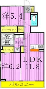 フォルビート【1階】の間取り