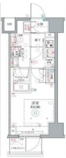 クレヴィスタ阪東橋II【2階】の間取り