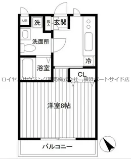 ロイヤルメゾン【1階】の間取り