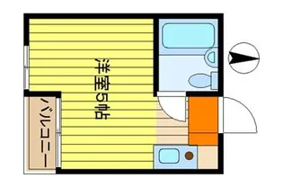 ブルーメアライ61【2階】の間取り