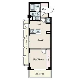 S-FORTたまプラーザ【5階】の間取り