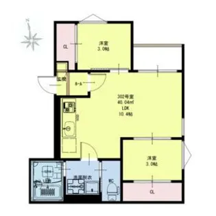 REGALEST Y s【3階】の間取り