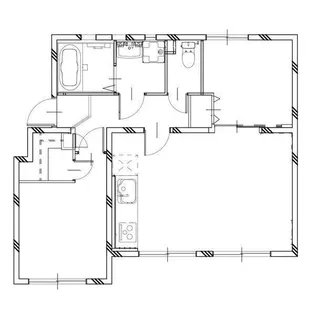 なるみグリーンコーポ6号棟【1階】の間取り