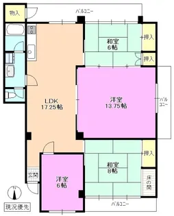 4LDKの間取り画像