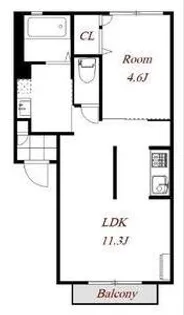 アークコート【2階】の間取り
