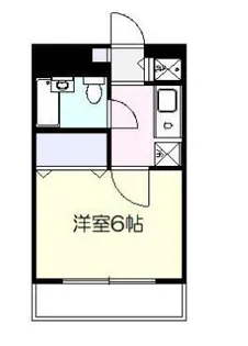 サングレイスプラザ綱島【4階】の間取り