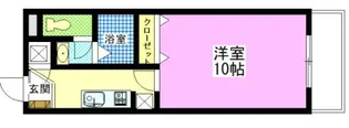 ウエストコートKUROZUMI【4階】の間取り