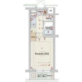 神奈川県川崎市多摩区菅野戸呂【マンション】の間取り