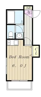 下里ビル【3階】の間取り