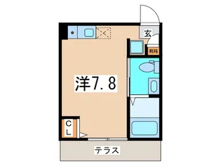 グランフェリオ横浜大口【1階】の間取り