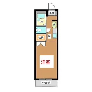 セイシェル【2階】の間取り