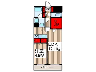 S-RESIDENCE北戸田【3階】の間取り